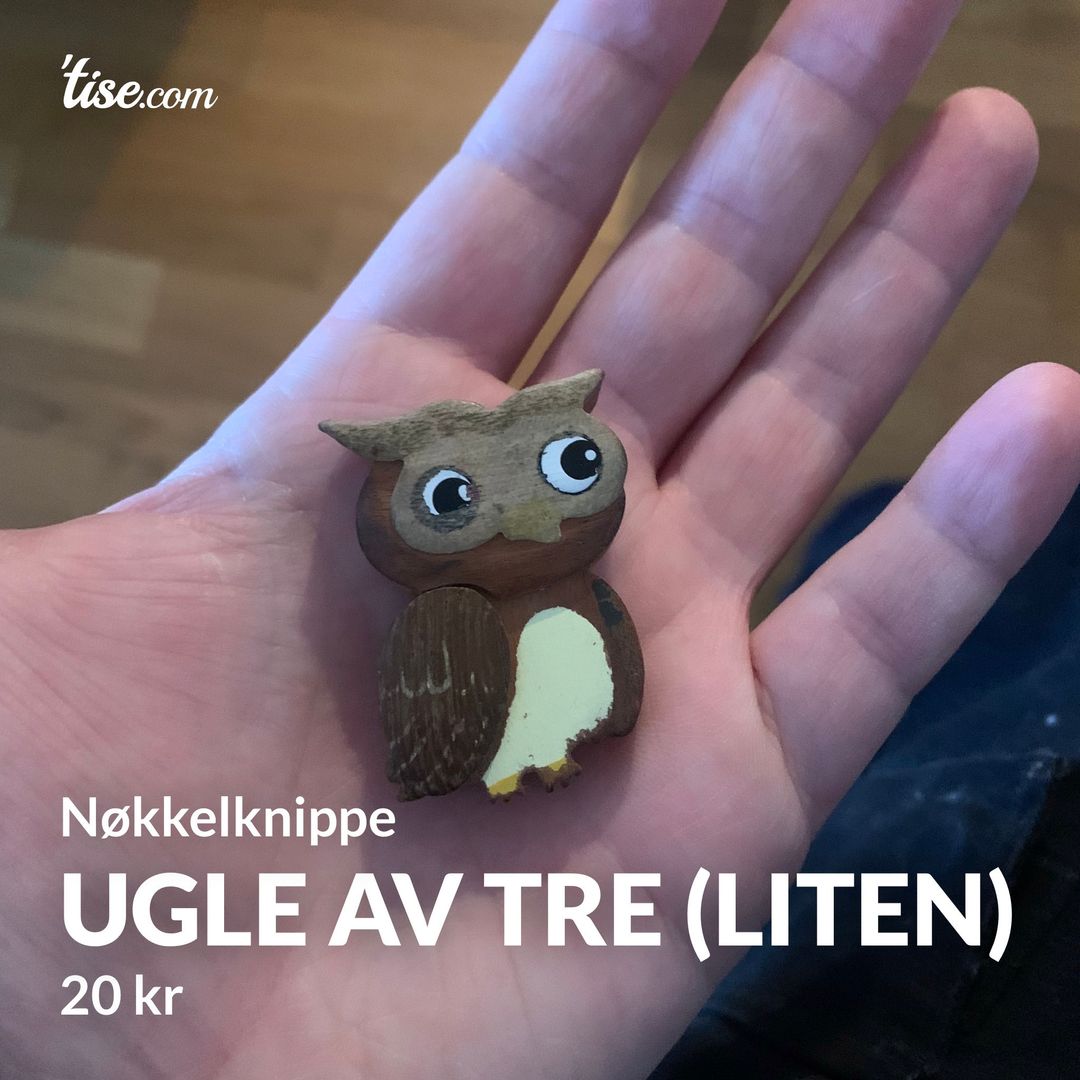 Ugle av tre (liten)