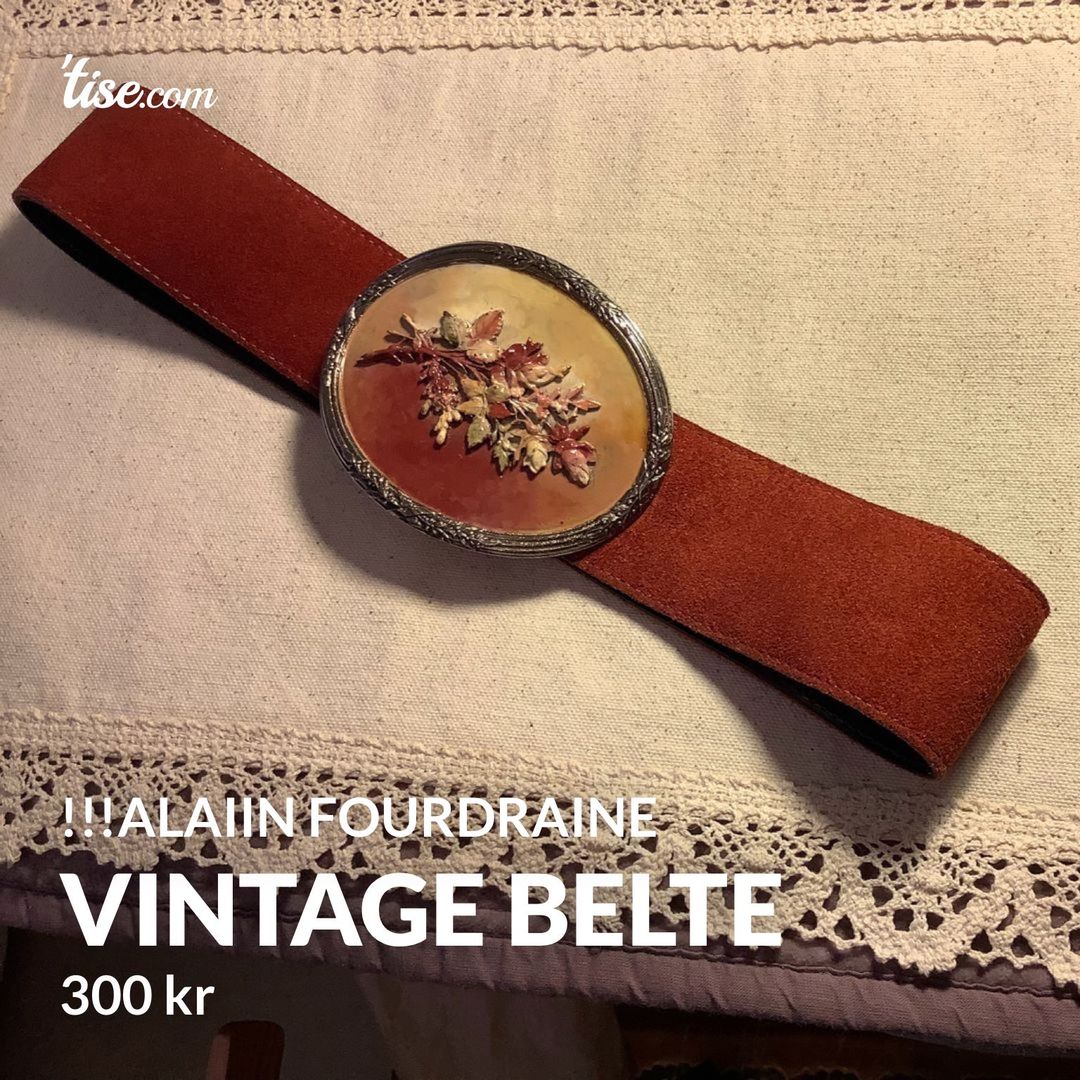 Vintage belte