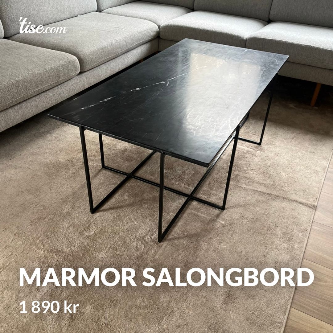 Marmor salongbord