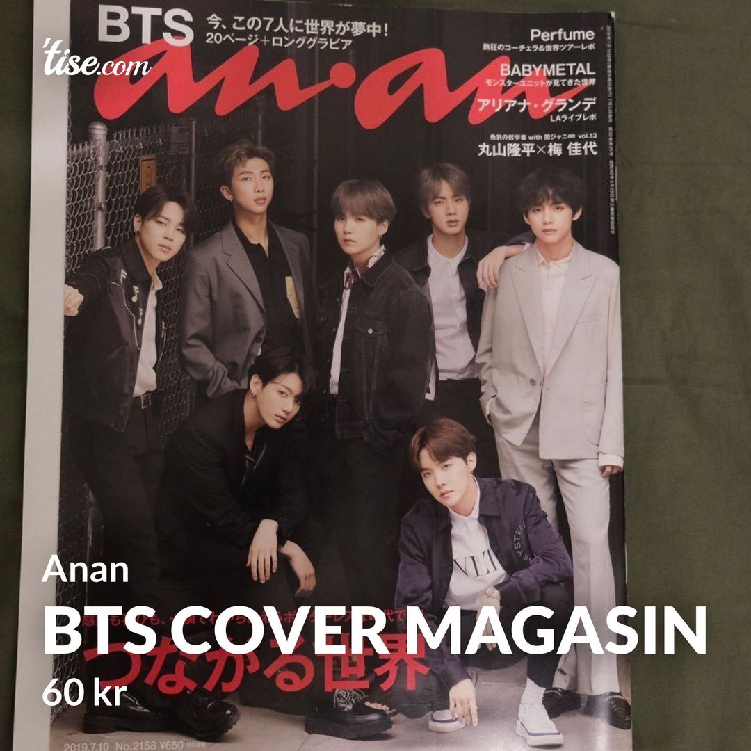 BTS cover magasin