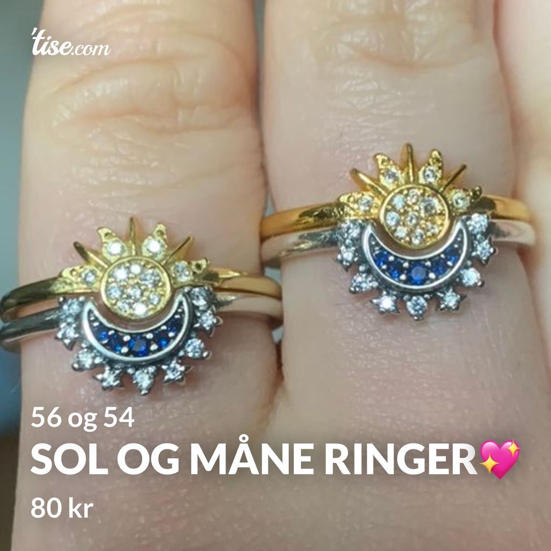 Sol og Måne Ringer💖