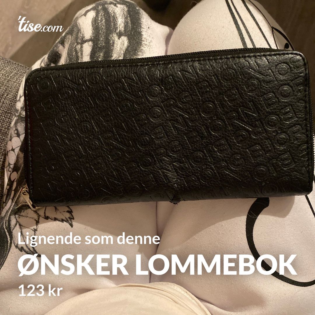 Ønsker lommebok