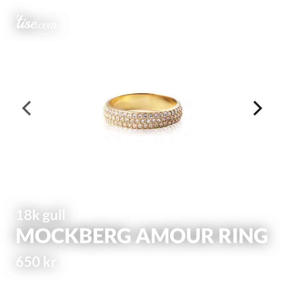 Mockberg amour ring