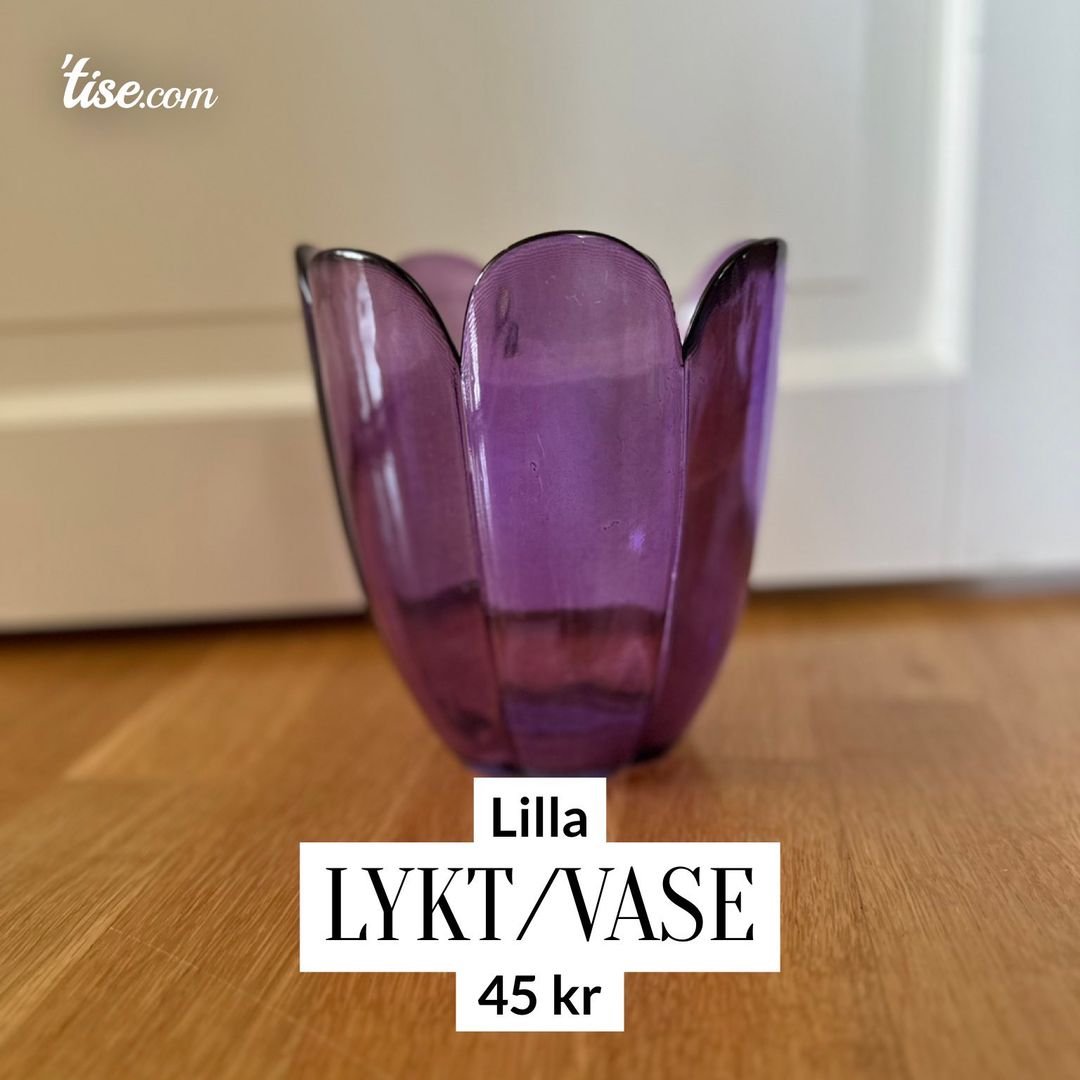 Lykt/vase