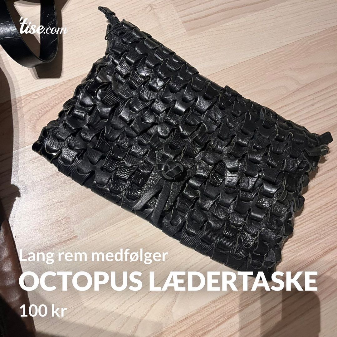 Octopus lædertaske