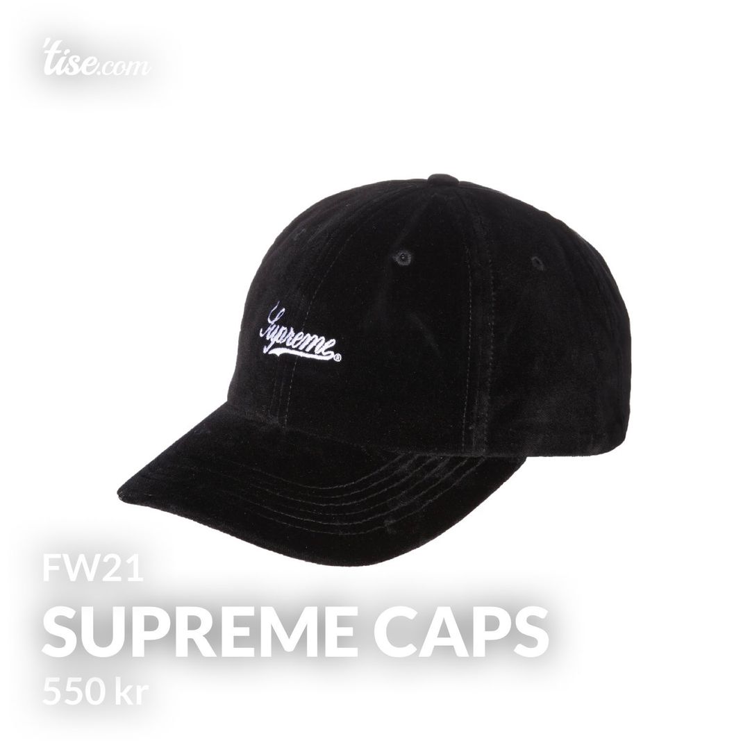 Supreme caps