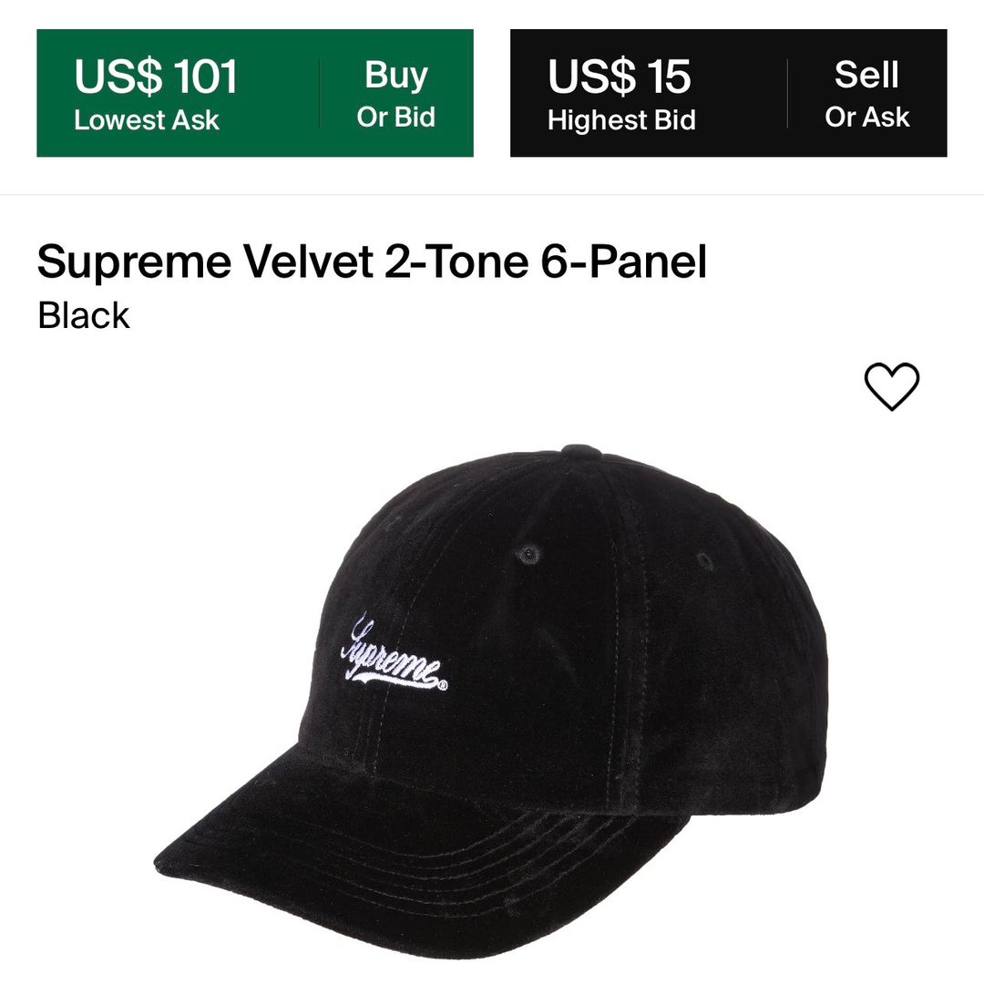 Supreme caps