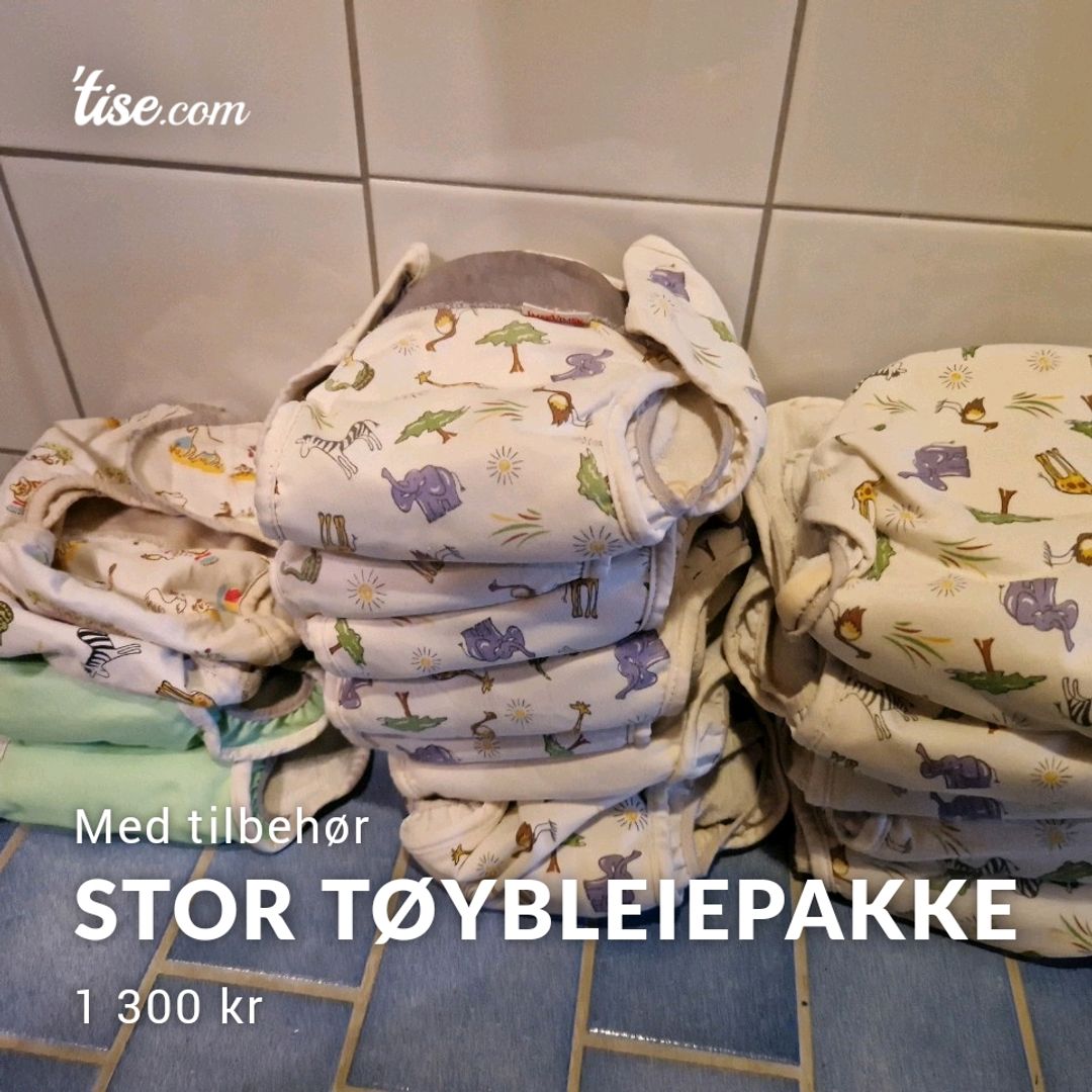 Stor Tøybleiepakke