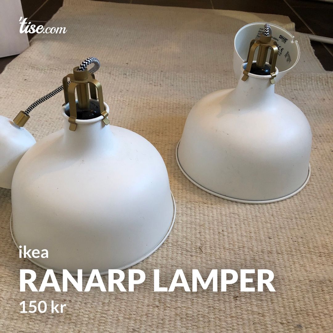 Ranarp lamper