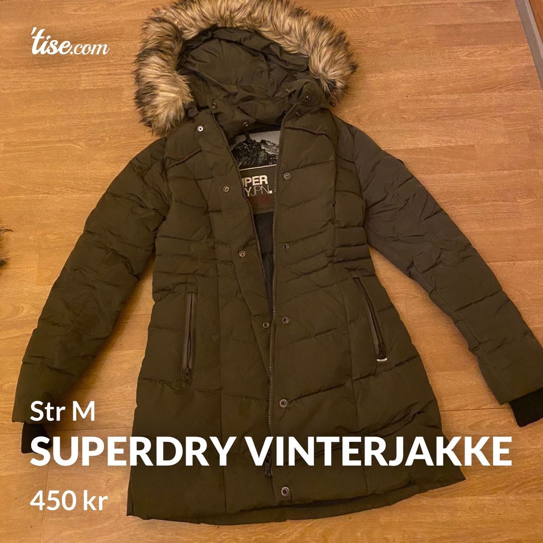 Superdry vinterjakke