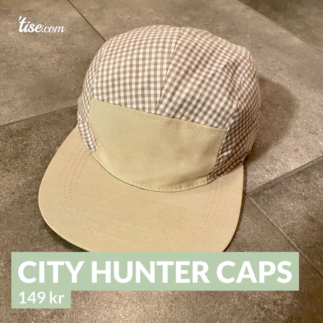 CITY HUNTER caps