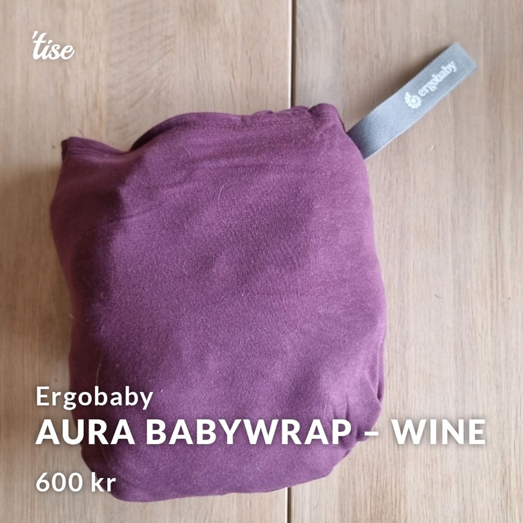 Aura babywrap – wine