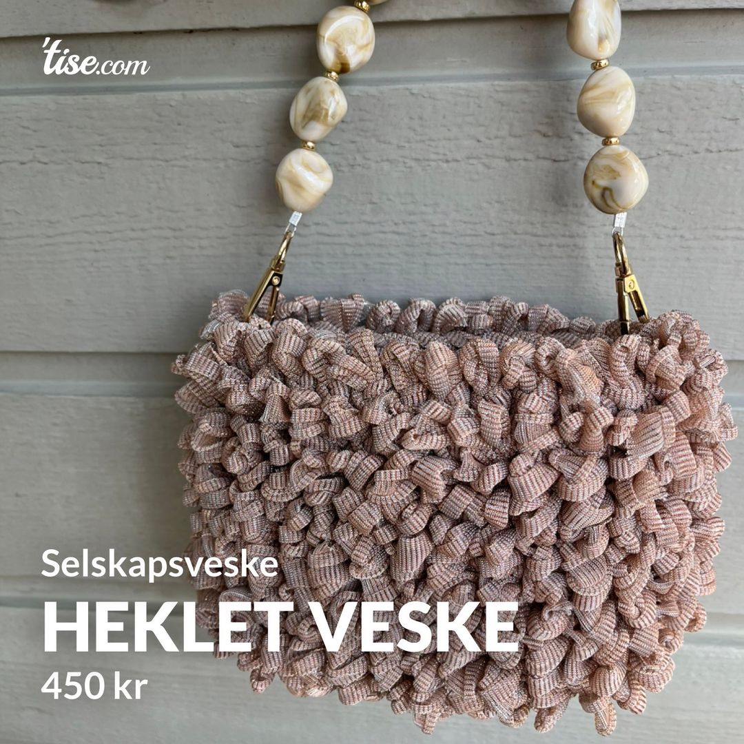 Heklet veske