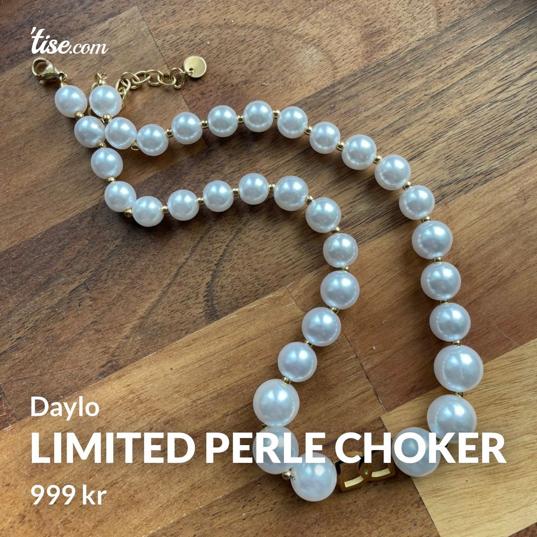 Limited perle choker