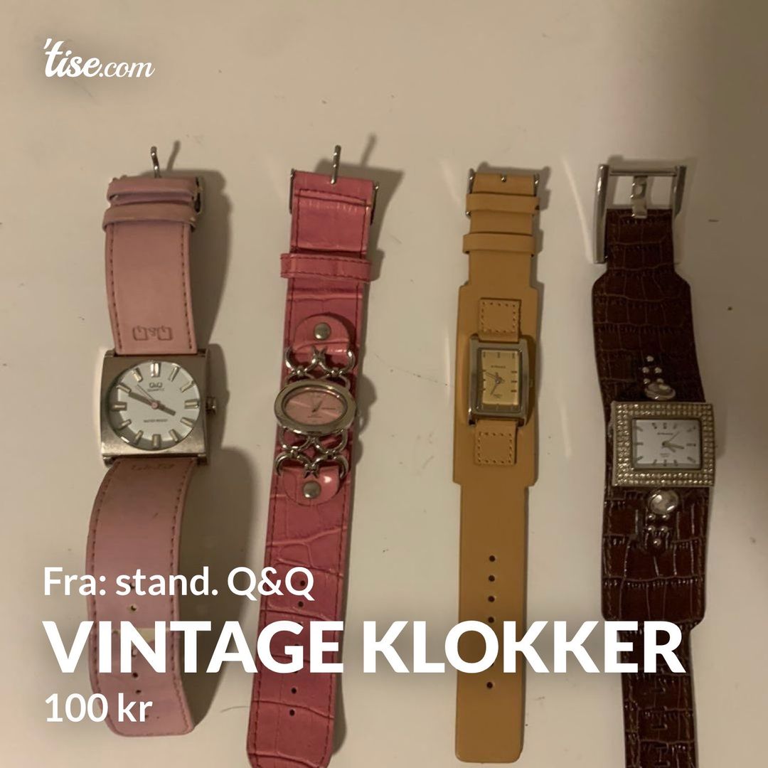 Vintage klokker