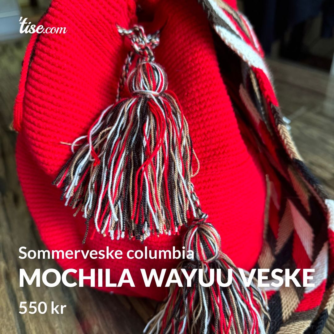 Mochila wayuu veske