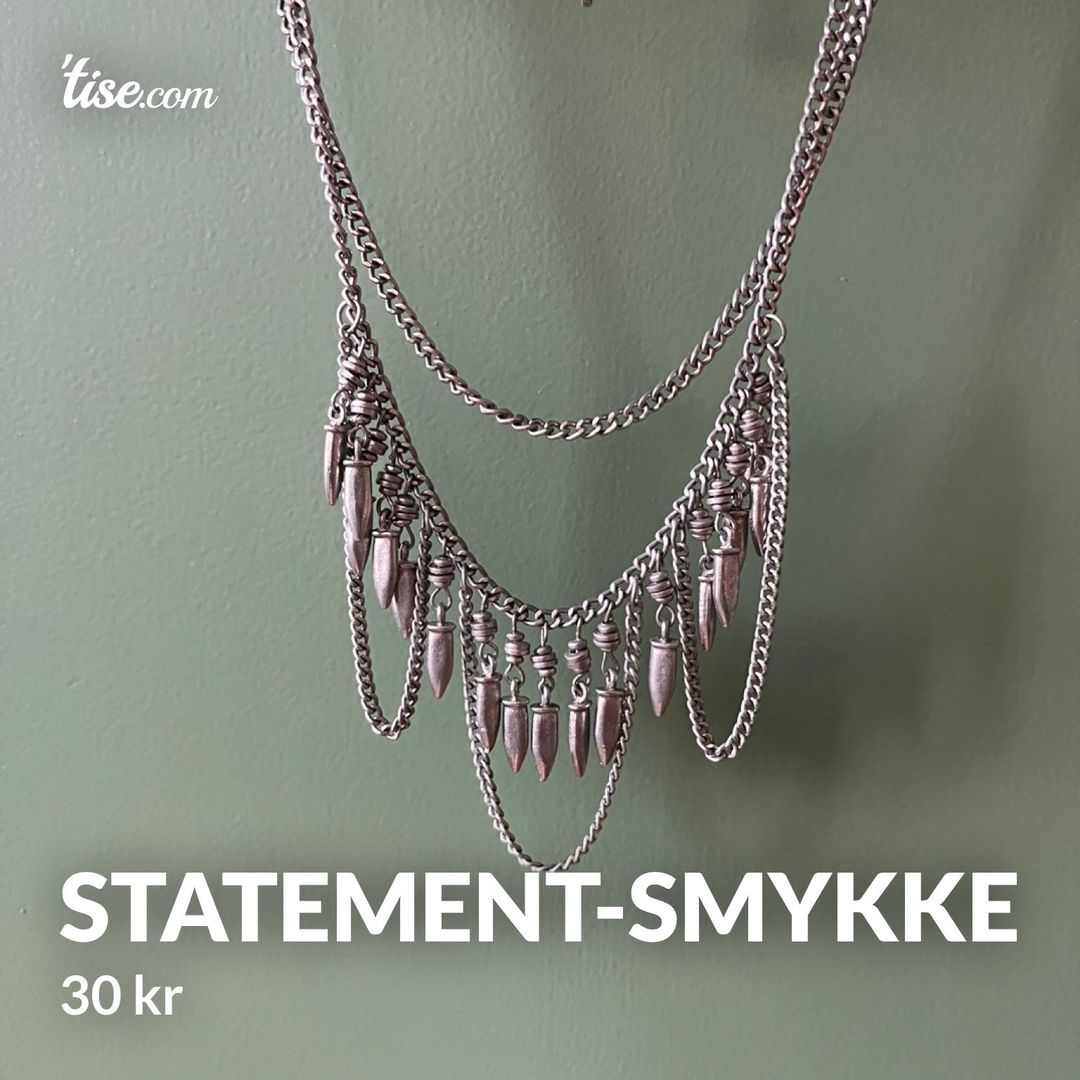 Statement-smykke