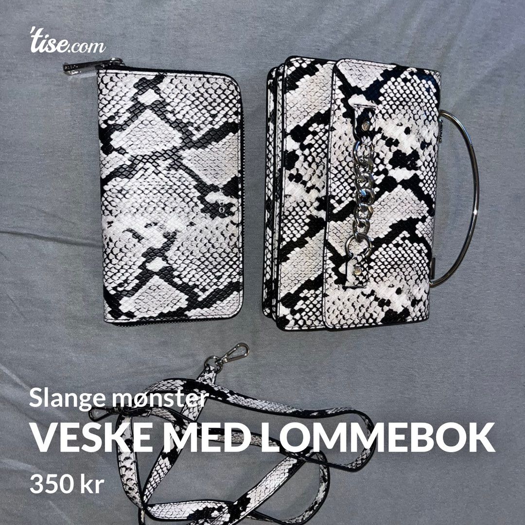 Veske med lommebok