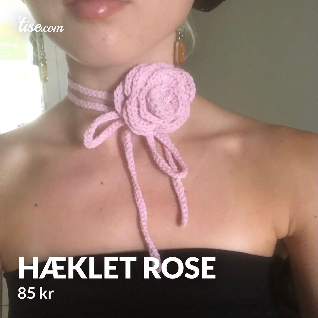 hæklet rose