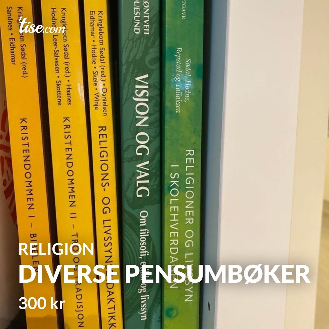 Diverse pensumbøker