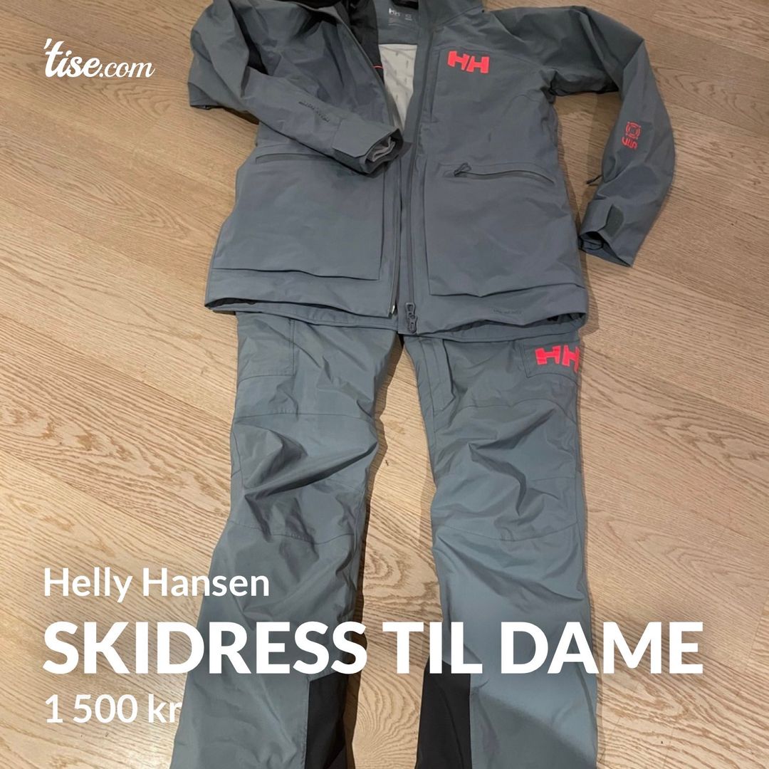 Skidress til dame