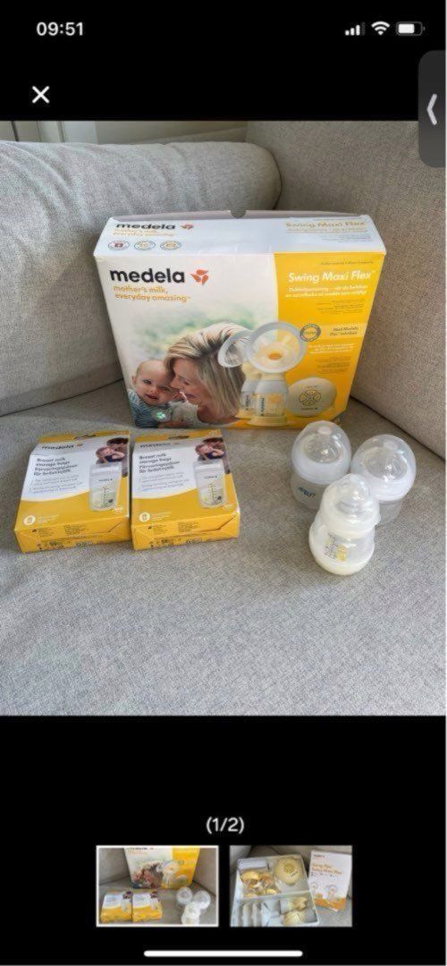 Medela brystpumpe