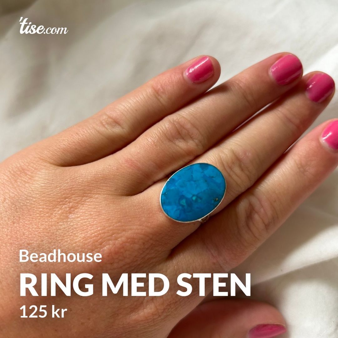 Ring med sten