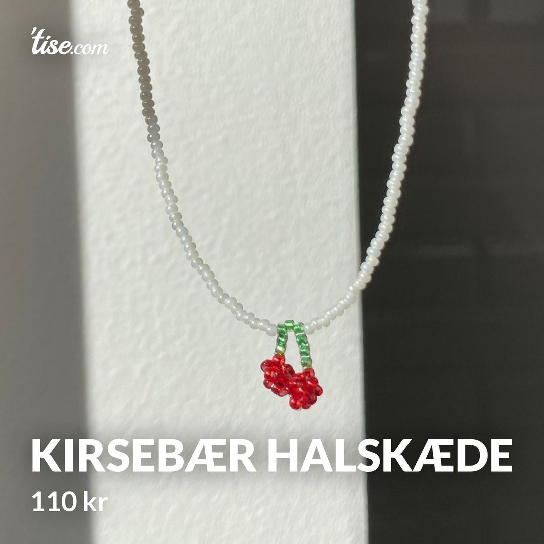 Kirsebær halskæde