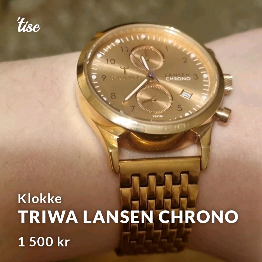 Triwa Lansen Chrono