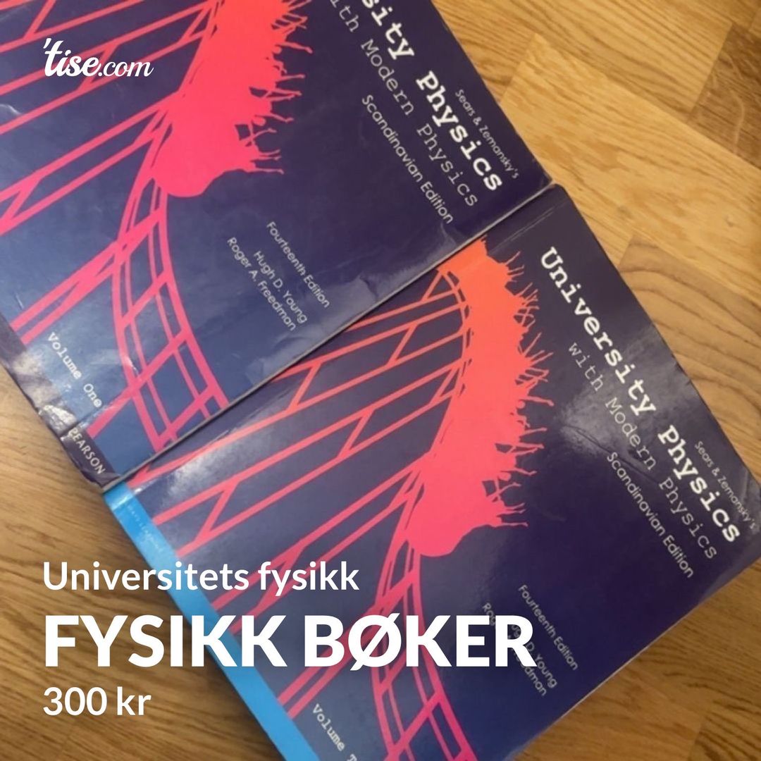 Fysikk bøker