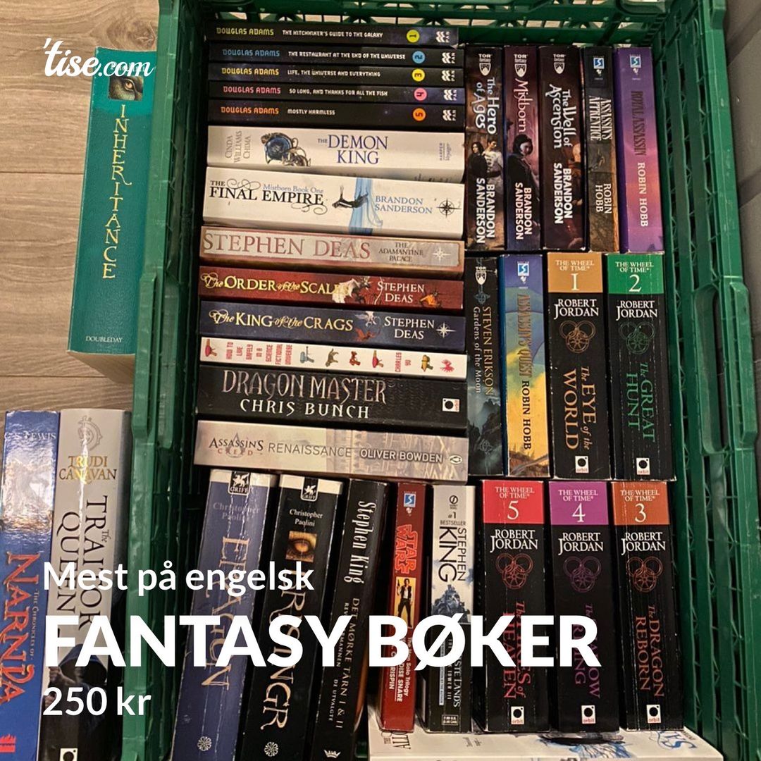 Fantasy bøker