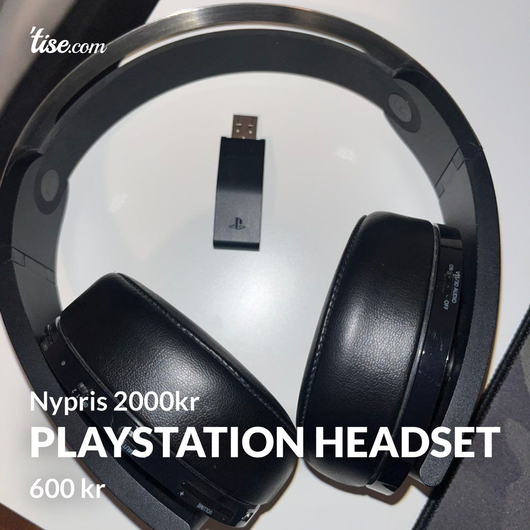 Playstation headset