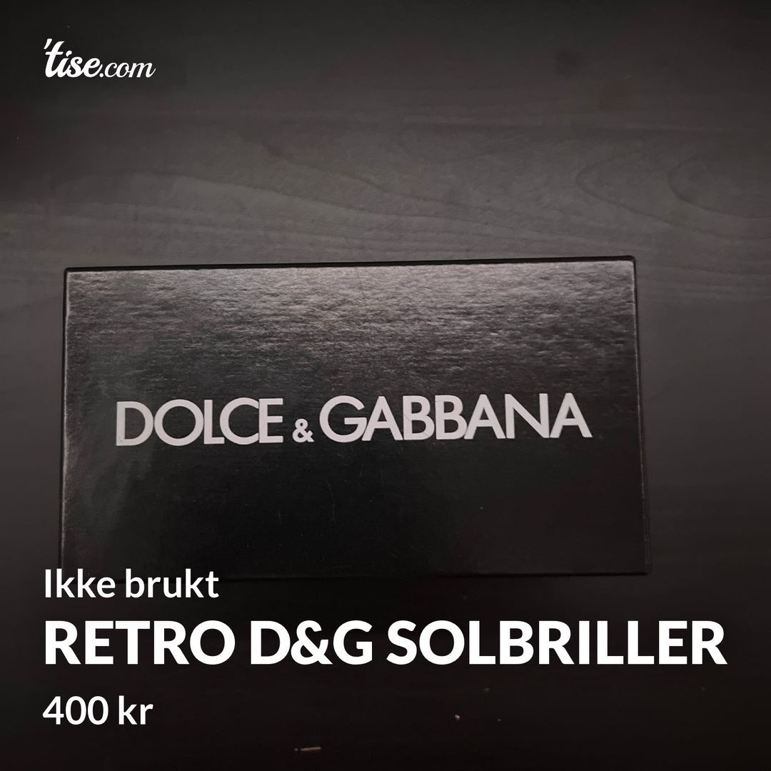 Retro DG Solbriller