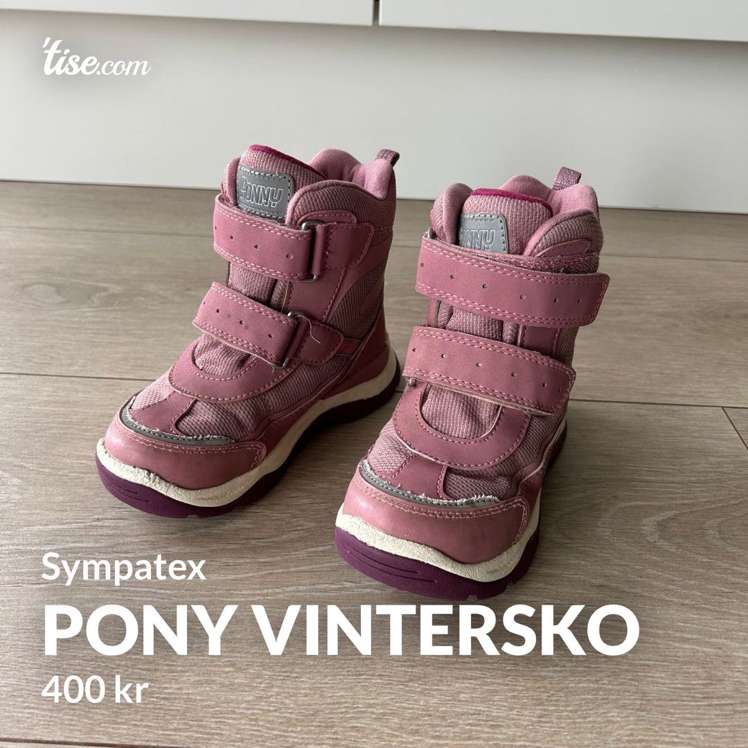 Pony vintersko