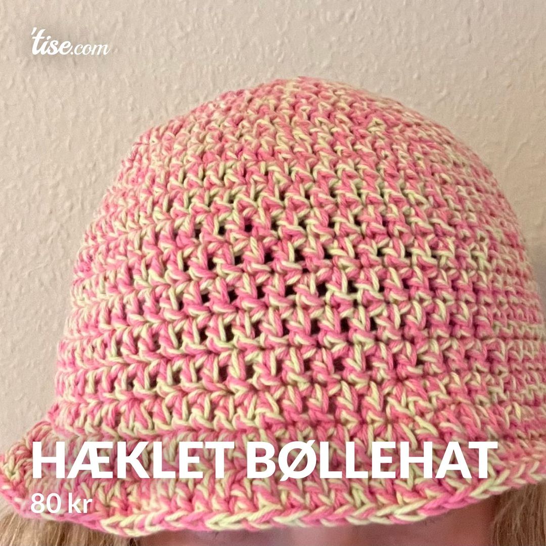 Hæklet bøllehat