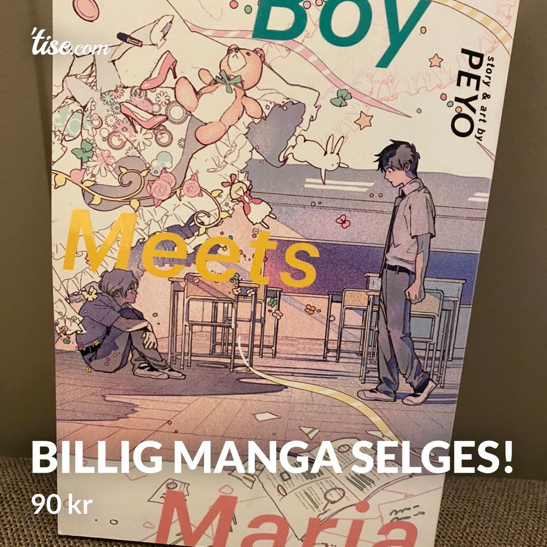 Billig manga selges!