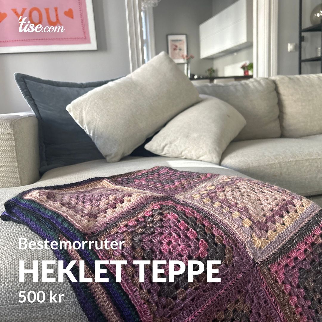 Heklet teppe