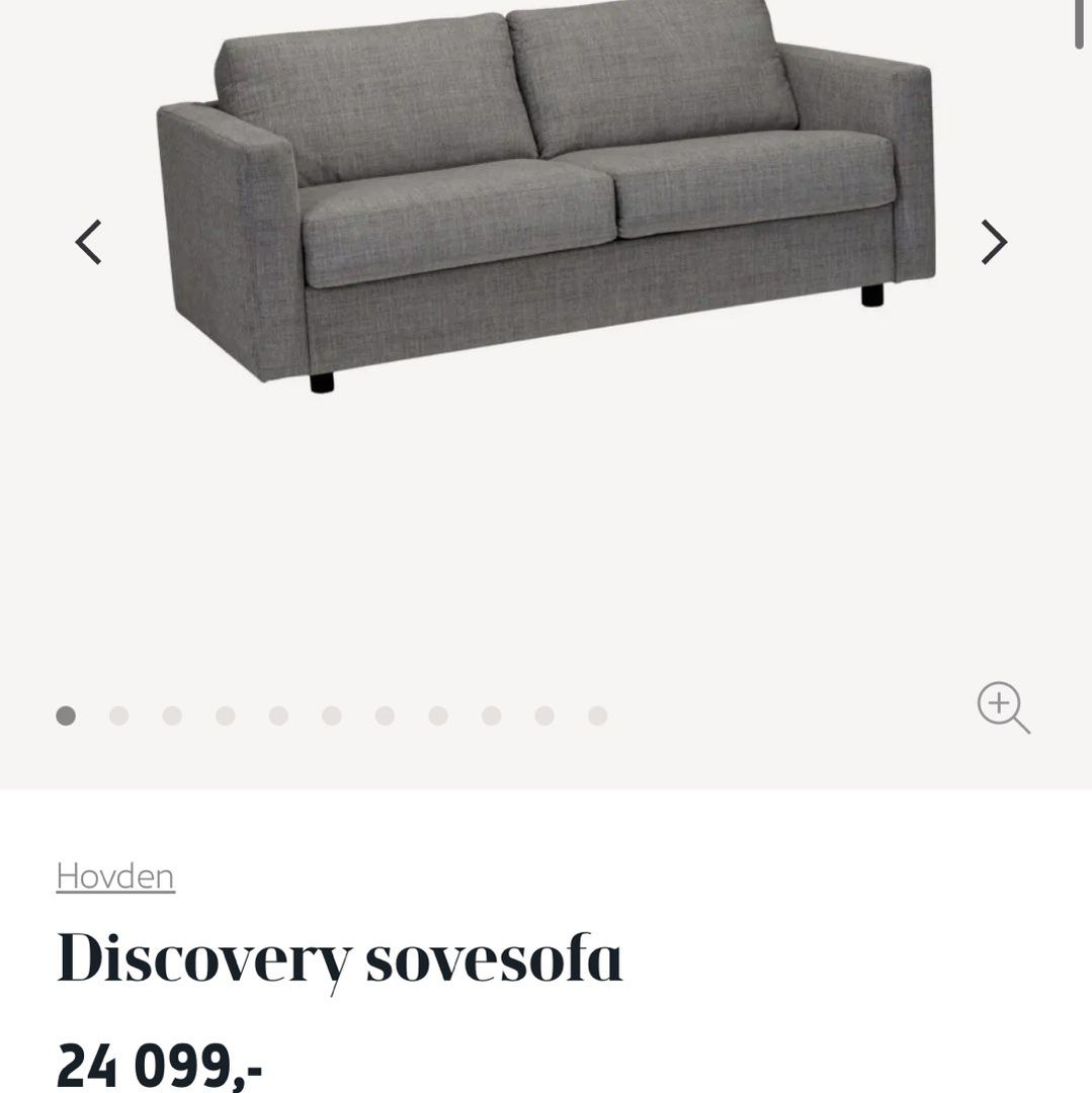 Sovesofa fra bohus