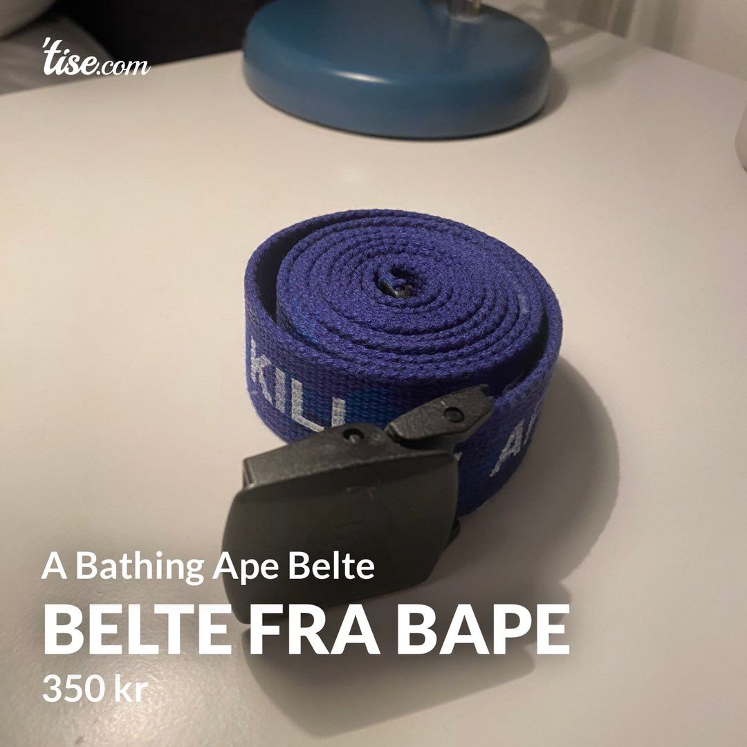 Belte fra BAPE