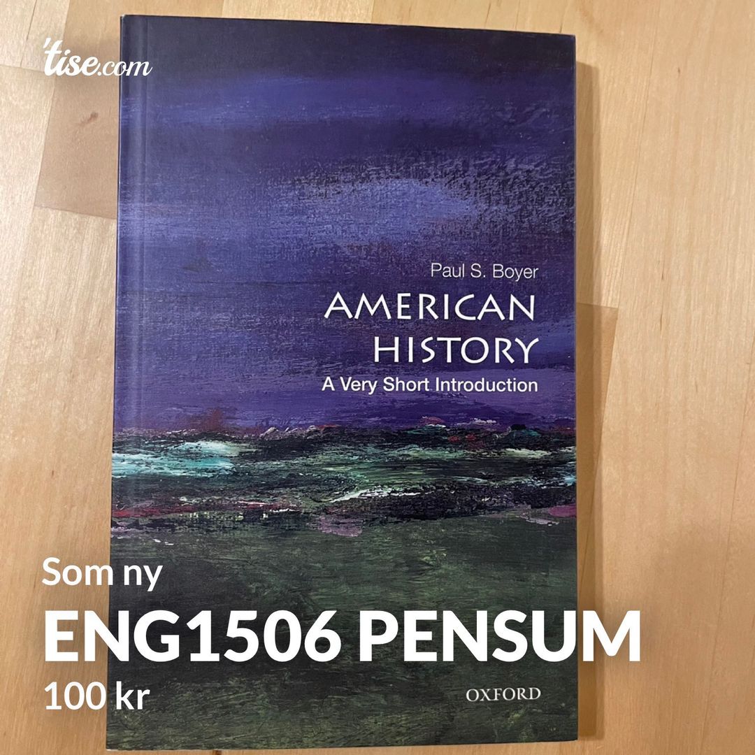 ENG1506 pensum