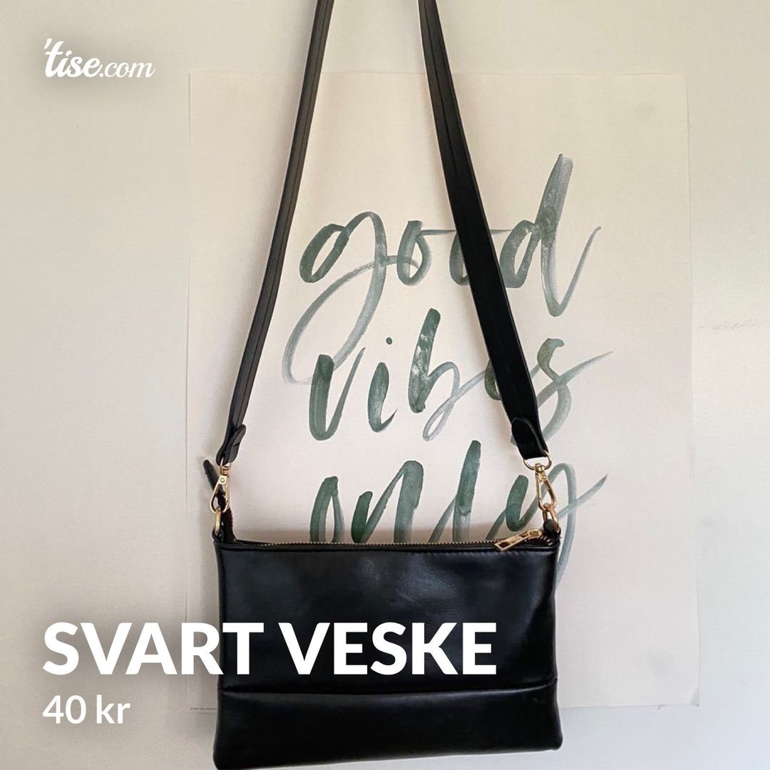 Svart veske