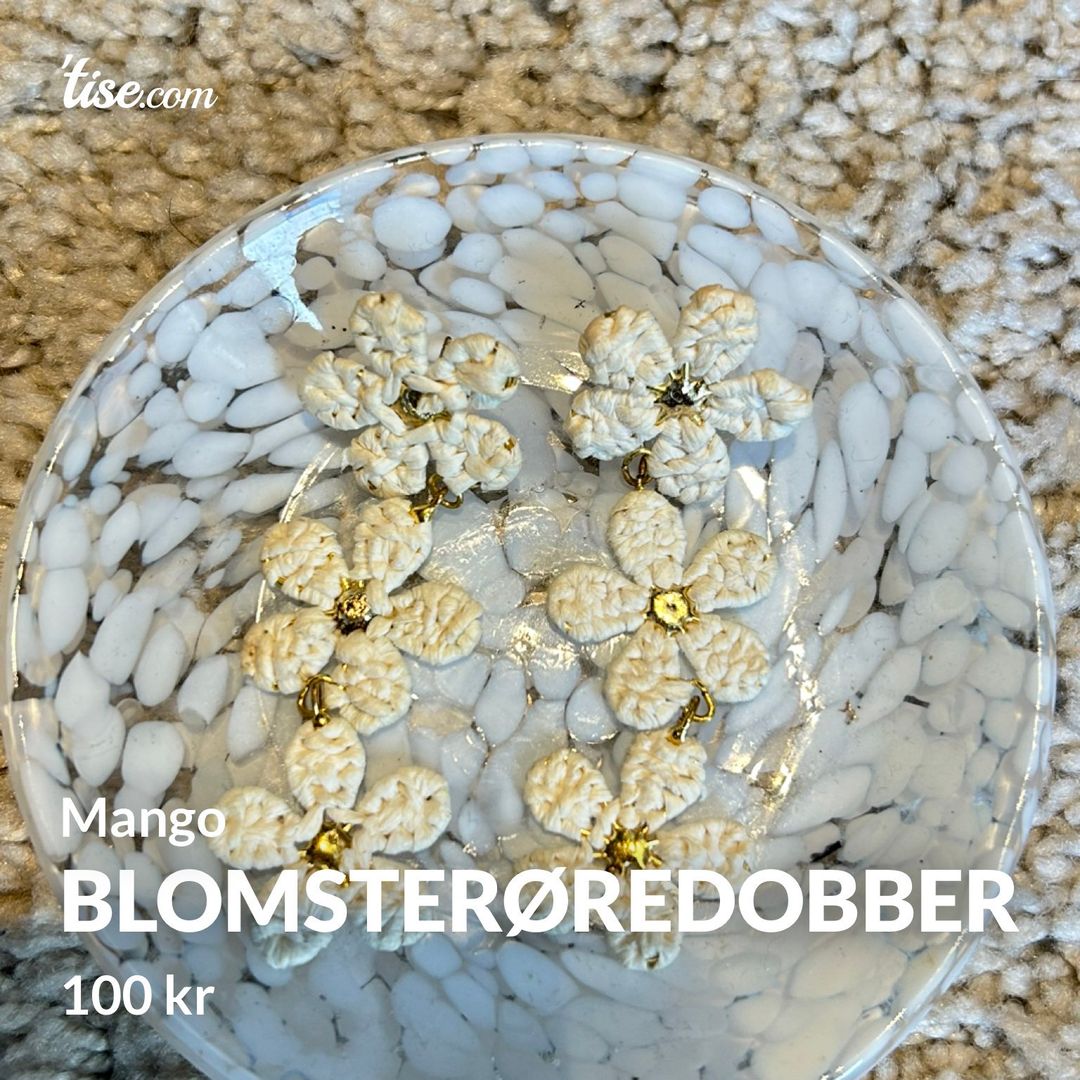 Blomsterøredobber