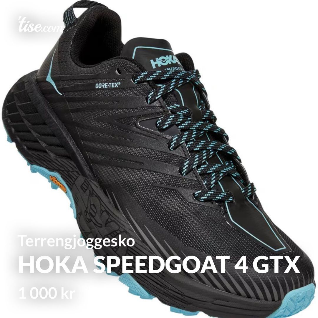 Hoka speedgoat 4 GTX