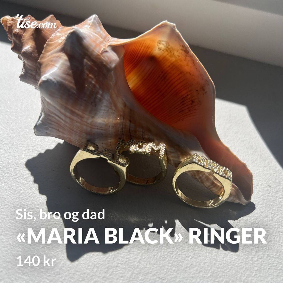 «Maria black» ringer