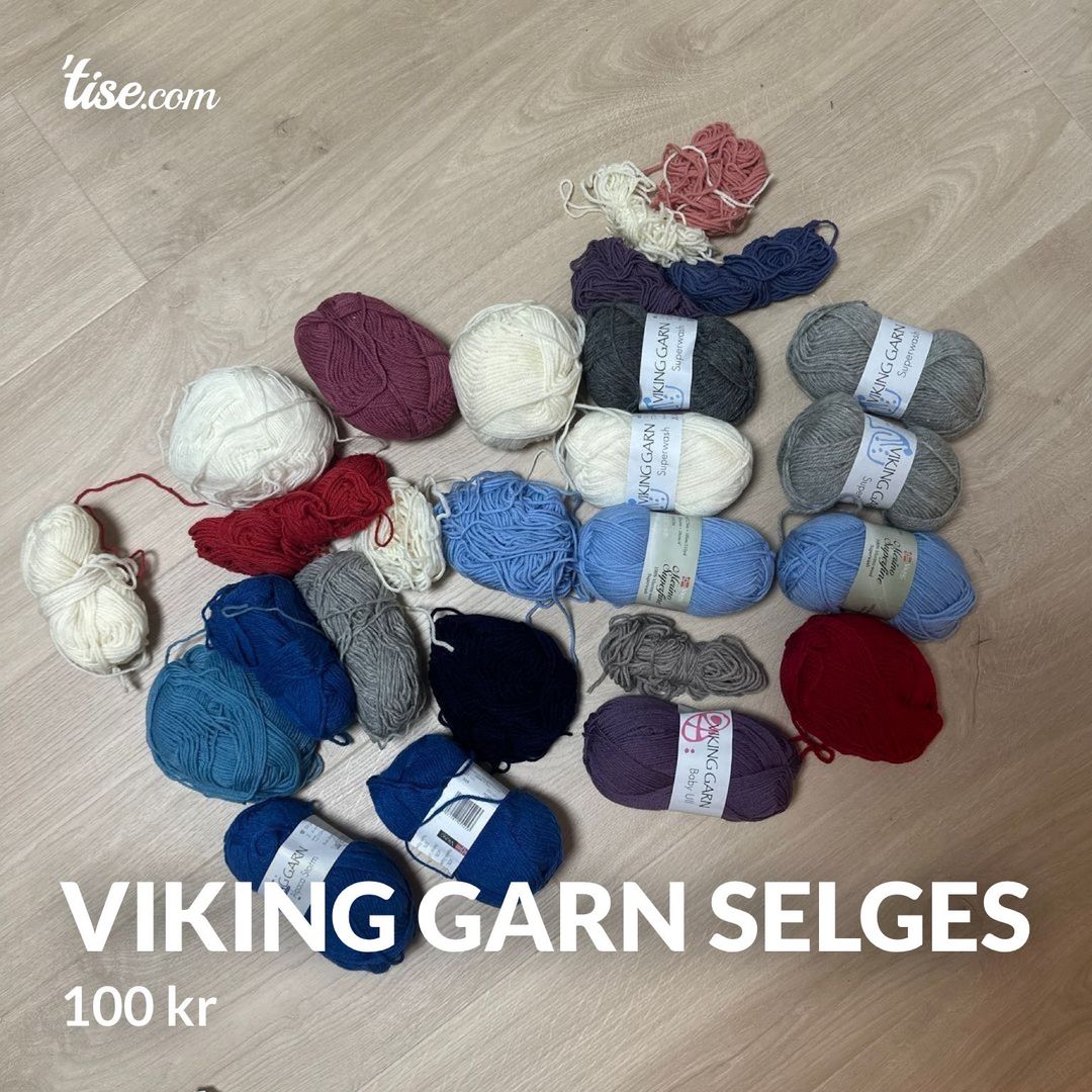 Viking garn selges