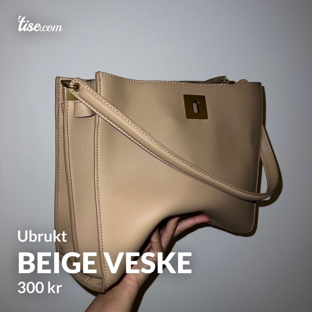 BEIGE VESKE