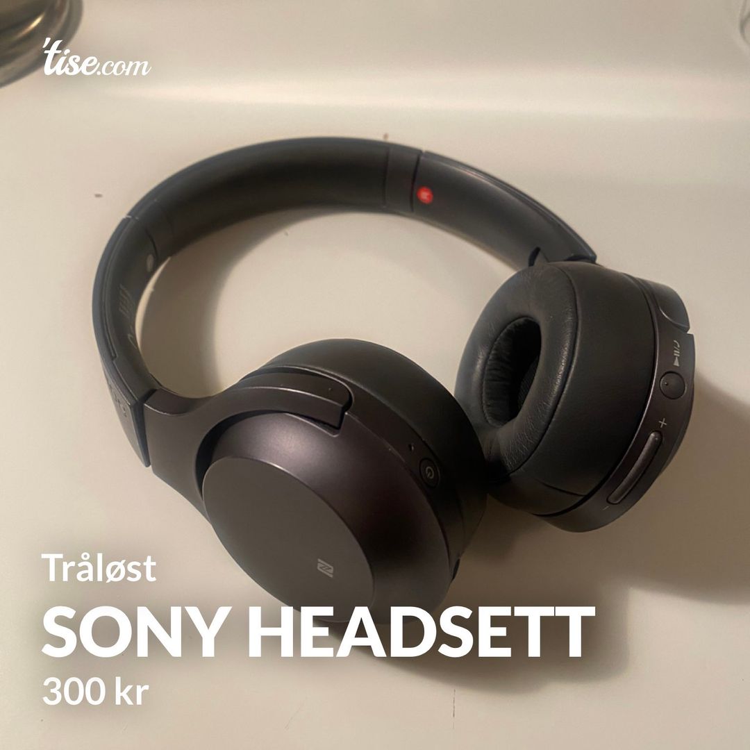 Sony Headsett