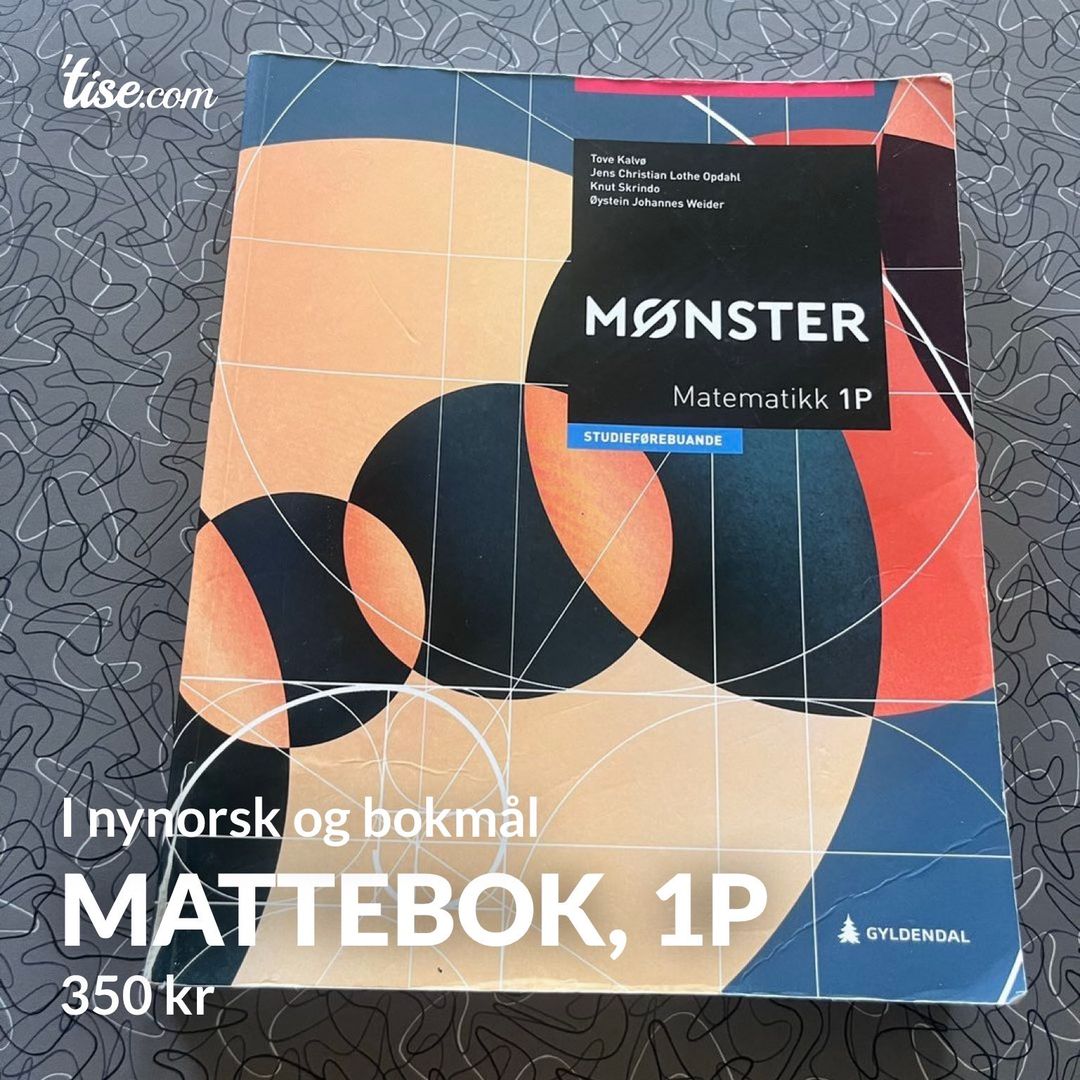 Mattebok 1P