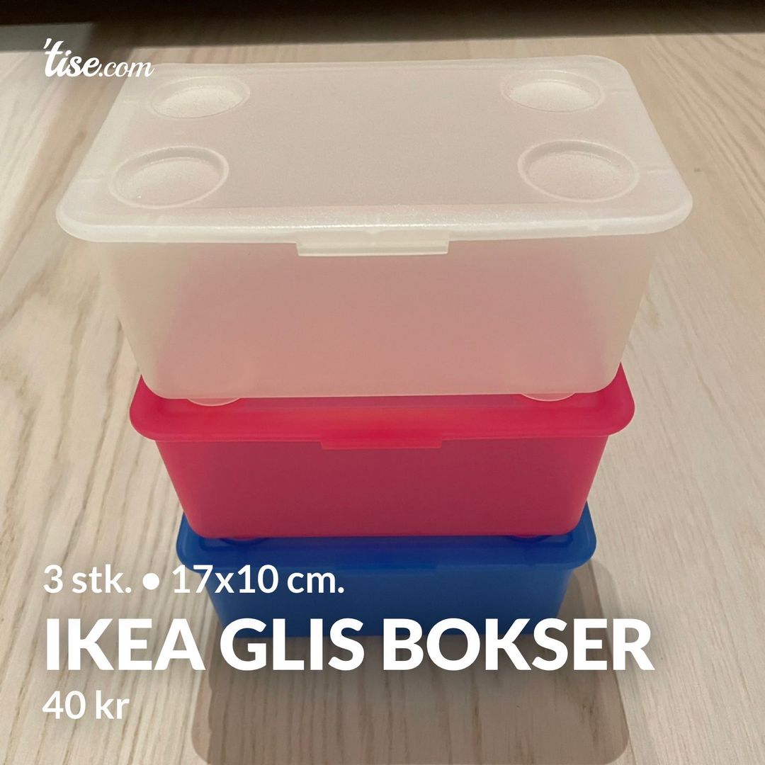 Ikea Glis bokser