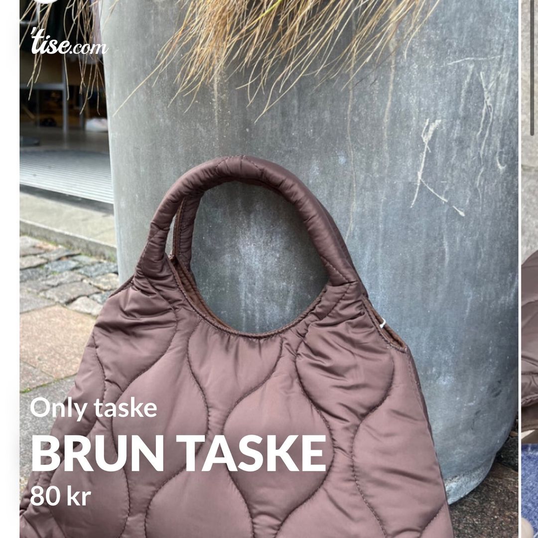 Brun taske